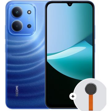 Smartphone Xiaomi Redmi 15C, 256GB, 4GB RAM, 4G, Tri-Camera, Moonlight Blue + Woven Strap Ring Stand