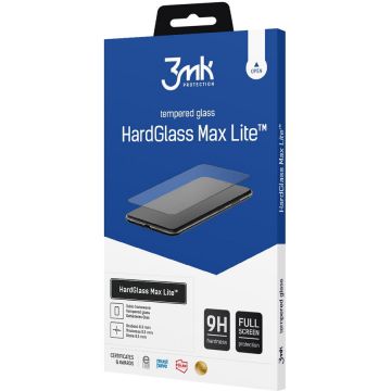 3MK Folie de sticla 3MK Hardglass Max Lite pentru iPhone 12 Pro Max, Black