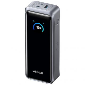 Anker Baterie Externa Anker Prime, 26250mAh, 300W, QC + PD, 1 x USB-A - 2 x USB-C, Neagra A110AH11