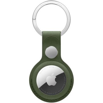 Apple Breloc Apple AirTag FineWoven,pentru AirTag Apple, Verde inchis