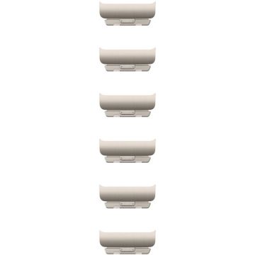 Apple Kit de extensie pentru bratara Apple Link Bracelet , 46 mm-120-200mm, Bej Natural