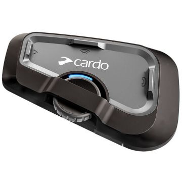 CARDO Sistem Comunicatie pentru motociclete Cardo FRC4X003 intercom, 4 canale, 1200 m, Negru