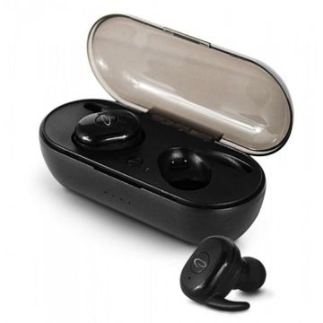 ESPERANZA Casti Esperanza TWS CARDERA, Wireless, In-ear Calls/Music, Bluetooth 5.0, Negru