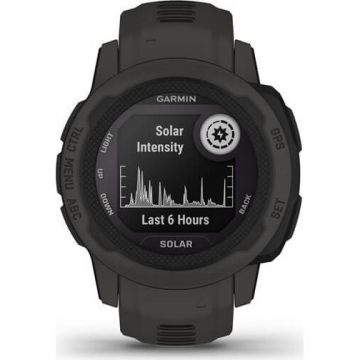 GARMIN Ceas inteligent Garmin Instinct 2S, Solar, 2.01 cm, 0.79, MIP 40 mm, Digital,156 x 156 pixels, Graphite