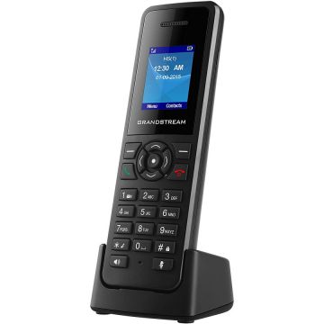 Grandstream Telefon Dect IP Grandstream DP720, 1,8 inch, Conturi SIP 10, Linii suportate 10, 128 × 160 pixeli, Negru
