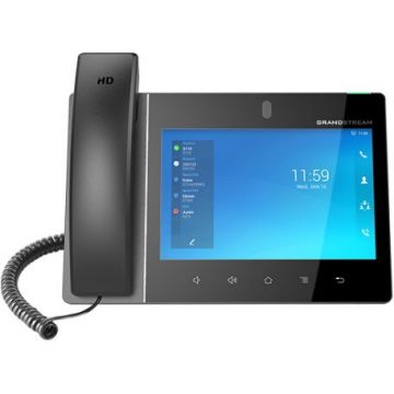 Grandstream Telefon IP Grandstream Networks GXV3480, 16 conturi SIP, 16 linii, PoE, Negru