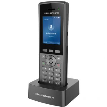 Grandstream Telefon WiFi Grandstream WP825 SIP, rezistent IP67, 2,4 bar. displ., conturi 2SIP, BT, Micro USB, Handover WP825
