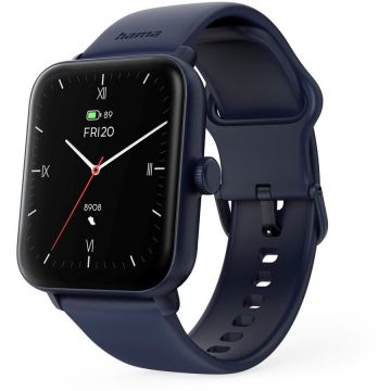 Hama Ceas inteligent Hama 6010 GPS, 1.6 inch, Bluetooth, Albastru