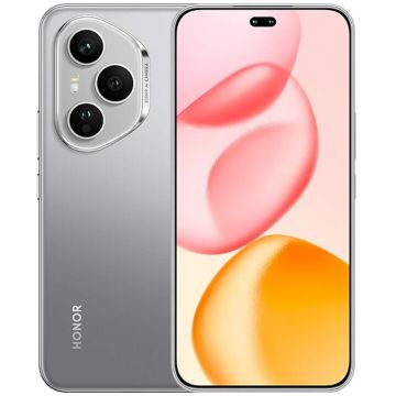 Honor Telefon mobil HONOR 400 Pro, procesor Qualcomm SM8650-AB Snapdragon 8 Gen 3 Octa-Core, AMOLED Touchscreen 6.7 inch, 12GB RAM, 512GB Flash, Camera Tripla 200+50+12MP, Wi-Fi, 5G, Dual Sim, Android, Gri
