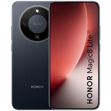 Honor Telefon mobil Honor Magic 8 Lite, 6.79 inch, 5G, 8GB RAM, 256GB, 16MP/108MP+5MP, 7500mAh, Negru
