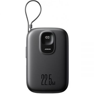 JOYROOM Baterie Externa Joyroom JR-PBF17, 10000mAh, 22.5W, QC + PD, 1 x USB-A - 2 x USB-C, Neagra