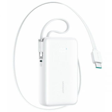 JOYROOM Baterie Externa Joyroom JR-PR2L, 10000mAh, 35W, QC + PD, 1 x Lightning - 1 x USB-C, Alba