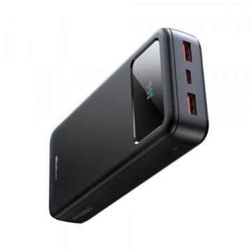 Mcdodo Baterie Externa McDodo MC-4230, 20000mAh, 22.5W, QC + PD, 2 x USB-A - 1 x USB-C, Neagra