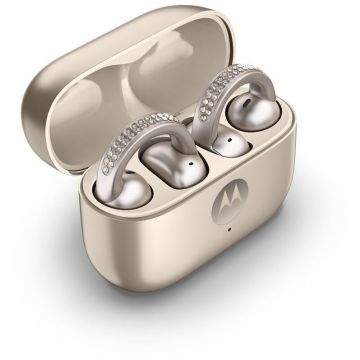 Motorola Casti Bluetooth Motorola Moto Buds Loop, Ear-clip-on, Bej