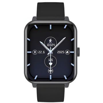 Myphone Ceas inteligent MyPhone Classic 2, 1,85, 240x284 pixeli, IP65, Bluetooth, GPS, Negru