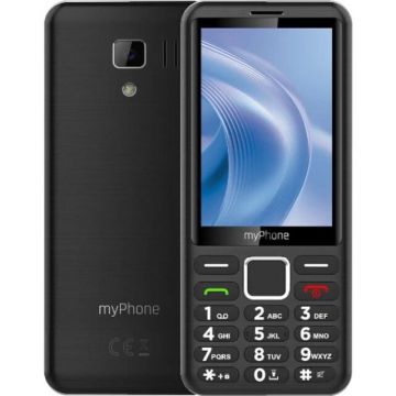 Myphone Telefon mobil MyPhone 3510, 4G LTE, DualSIM, 3,5, 48 MB RAM, 128 MB, Negru