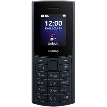 Nokia Telefon mobil Nokia 110, 4G (2024), Dual SIM, Negru