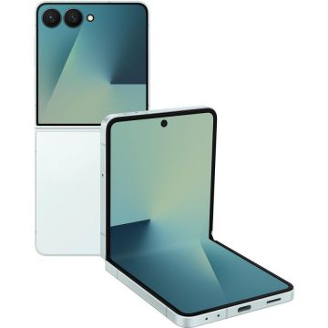 Samsung Telefon mobil pliabil Samsung Galaxy Z Flip7, 6.9 inch, 5G, 12GB RAM, 512GB, Dual SIM, 10MP/50MP+12MP, 4300mAh, Verde