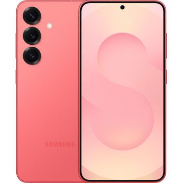 Samsung Telefon mobil Samsung Galaxy S25, 6.2 inch, 5G,12GB RAM, 512GB, Dual SIM, 12MP/12MP+50MP+10MP, 4000mAh, Rosu