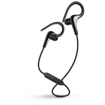 Savio Casti Bluetooth Wireless Savio WE-03, Bluetooth 4.2, Control Volum, Microfon Incoporat, Handsfree, Compatibile Android, iOS, Negru