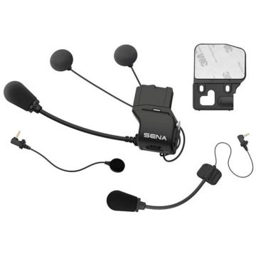 SENA Kit accesoriu montaj casti pentru sisteme de comunicare moto, Sena SC-A0354, compatibil 20S, 20S EVO, 30K, Negru