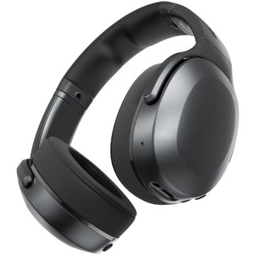 Skullcandy Casti Wireless Skullcandy Crusher 540 Active, Over-Ear, Bluetooth, Rezistent la apa, Autonomie 40 ore, Negru