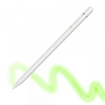 techsuit Touch Pen Techsuit AP01 Pro pentru Apple iPad, Versiune Activ, Alb