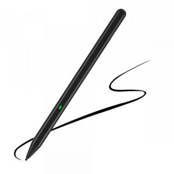 techsuit Touch Pen Techsuit C581-C pentru Microsoft Surface, Versiune Activ, Negru