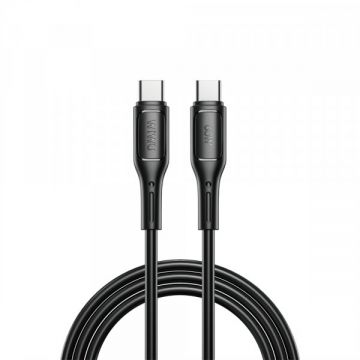 WIWU Cablu Date si Incarcare USB-C - USB-C WiWu Wi-C043E Starlink, 60W, 1m, Negru