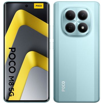 Xiaomi Telefon mobil Poco M8, 5G, 8GB RAM, 256GB, Dual SIM, Qualcomm Snapdragon 6 Gen 3, Verde