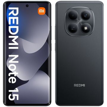 Xiaomi Telefon mobil Xiaomi Redmi Note 15, 8 GB RAM, 256GB, Dual SIM, 5G, Negru