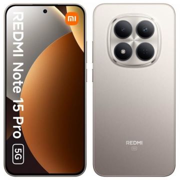 Xiaomi Telefon mobil Xiaomi Redmi Note 15 Pro, 5G, 8GB RAM, 256GB, Dual SIM, Grej