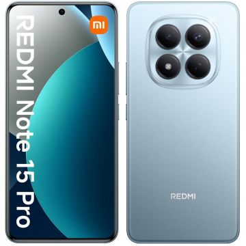 Xiaomi Telefon mobil Xiaomi Redmi Note 15 Pro,  8GB RAM, 256G, 4G LTE,Dual SIM,  Albastru Glaciar