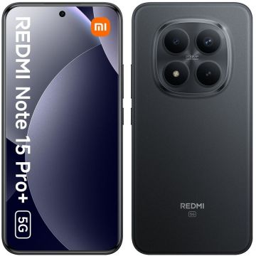 Xiaomi Telefon mobil Xiaomi Redmi Note 15 Pro Plus, 8GB RAM, 256GB, 5G, Dual SIM, Negru
