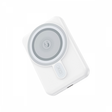 XO&nbsp;Design Baterie Externa Wireless XO Design PR264, 10000mAh, 20W, PD + QI, 1 x USB-C, Alba