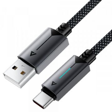 AceFast Cablu Date si Incarcare USB-A - USB-C Acefast C19-04, 18W, 1.2m, Negru