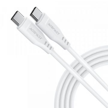 AceFast Cablu Date si Incarcare USB-C - USB-C Acefast, 60W, 1.2m, Alb