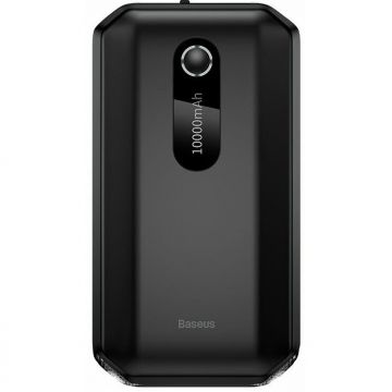 BASEUS Acumulator extern pentru pornire auto Baseus Super Energy Air Car Jump Starter, 10000mAh, 1000A, 12V, Negru
