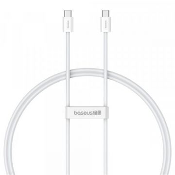 BASEUS Cablu Date si Incarcare USB-C - USB-C Baseus Superior Series 2, 30W, 2m, Alb P10365200211-01