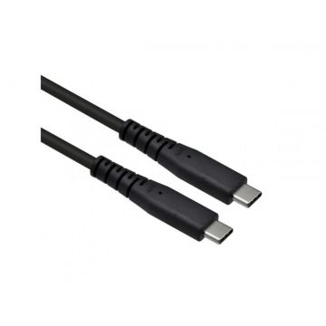 Cablu USB4 Gen3x2 type C 8K60Hz/80Gbits/240W Emark 1m Negru, Roline 11.02.9096