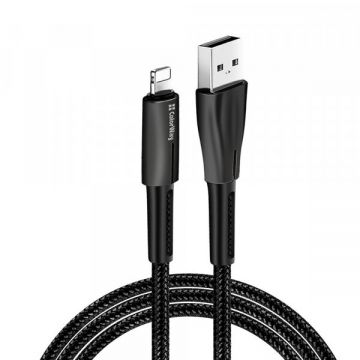 ColorWay Cablu Date si Incarcare USB-A - Lightning ColorWay CW-CBUL035, 18W, 1m, Negru