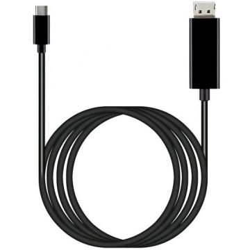 Google Cablu Audio si Video USB-C - DisplayPort Google, 0.91m, Negru GA3C00043-A00