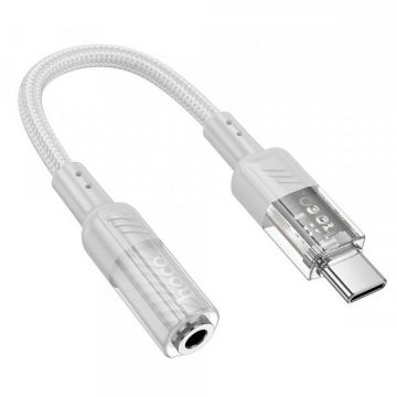 HOCO Adaptor Audio USB-C - 3.5mm HOCO LS37, Gri