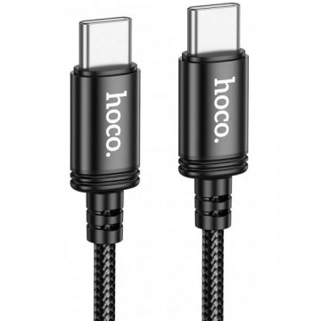 HOCO Cablu Date si Incarcare USB-C - USB-C HOCO X91, 60W, 3m, Negru