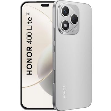 Honor Telefon Mobil HONOR 400 Lite, Procesor Mediatek Dimensity 7025 Ultra Octa-Core, AMOLED Touchscreen 6.7, 8GB RAM, 256GB Flash, Camera Duala 108+5MP, Wi-Fi, 5G, Dual Sim, Android, Gri