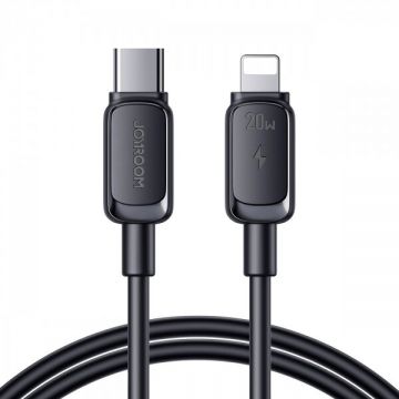 JOYROOM Cablu Date si Incarcare USB-C - Lightning Joyroom A14, 20W, 1.2m, Negru