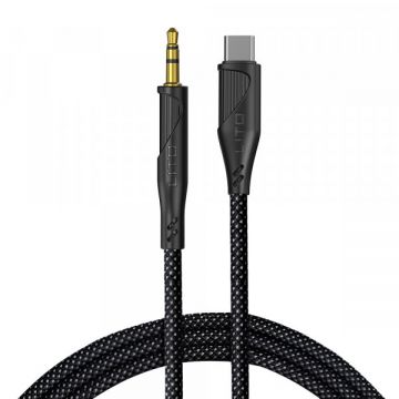 LITO Cablu Audio USB-C - 3.5mm Lito LA02, 1m, Negru