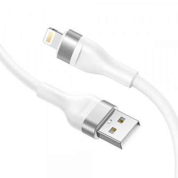LITO Cablu Date si Incarcare USB-A - Lightning Lito LD02L, 18W, 1.2m, Alb
