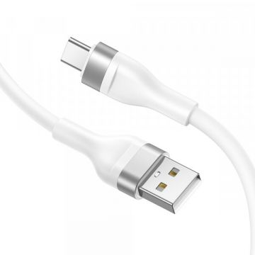LITO Cablu Date si Incarcare USB-A - USB-C Lito LD02C, 18W, 1.2m, Alb