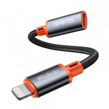Mcdodo Adaptor Date si Incarcare USB-C - Lightning McDodo CA-1440, Negru